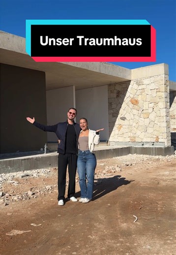 Was glaubt ihr wann wir einziehen können?🙏🏽 Wenn ihr nichts mehr von unserem Hausbau verpassen wollt, folgt uns gerne🥳 #hausbau2026 #hausbau #hausbauen #couple #ehe