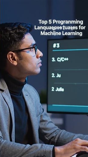 Top 5 Programming Languages for Machine Learning #programming #machinelearning #coding