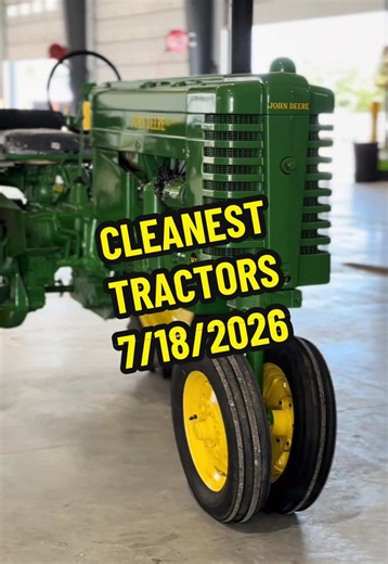 This week’s top 5 cleanest tractors. Want to join our Weekly Top 5 Cleanest Tractor Contest? 🏆 Whether it’s a chore tractor or a show-stopper, here is how to edit your farm equipment videos to look like an absolute masterpiece. 5 Key Tips to a Clean Edit 👇 1️⃣ Chase the Glow: Shoot your equipment in great lighting. (Bonus points for that golden hour magic ✨) 2️⃣ Work the Angles: Mix those full farm machinery shots with crisp close-up details. Capture everything at 4K 60 fps so you have the opt