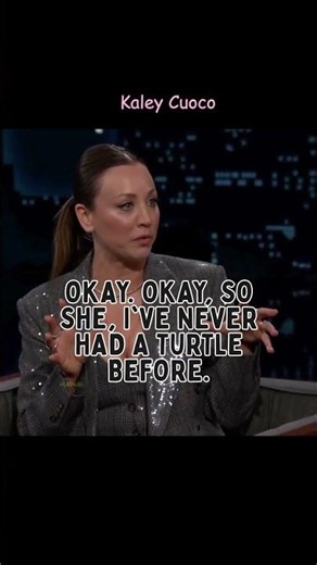 Kaley Cuoco #christina #funny #hugh #kamalaharrisinterview #morgan #comedy