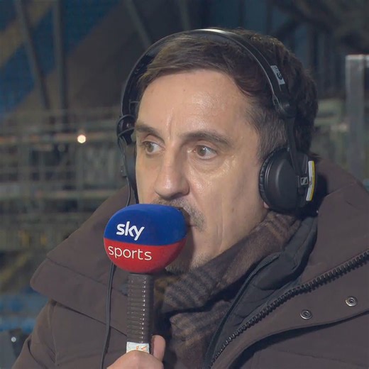 🗣️ "Amorim is now starting to unleash a little bit" Gary Neville believes Ruben Amorim's post-match comments suggest he is not happy with the hierarchy at the club. | Sky Sports Football