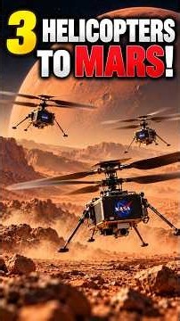 NASA Is Sending 3 Helicopters to Mars Inside the SkyFall Mission!