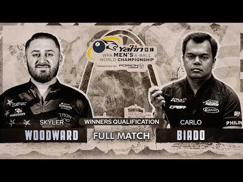 🇺🇸 WOODWARD vs BIADO 🇵🇭 ▸ 2026 Yalin WPA Men's 8-Ball World Championship