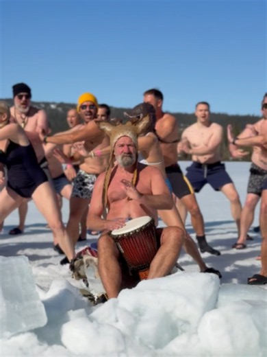 Ice Bath in Sweden: Winter Cold Exposure and Wim Hof Technique