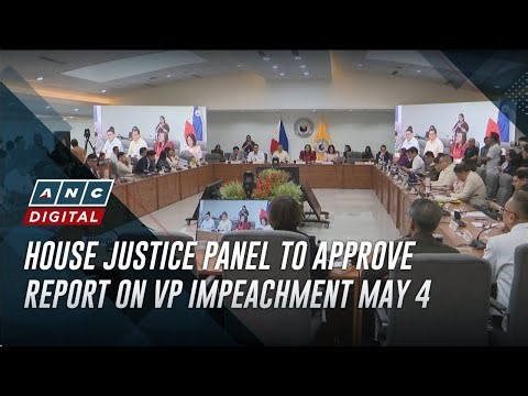 After finding probable cause, House panel consolidates impeach raps vs VP Duterte | ANC