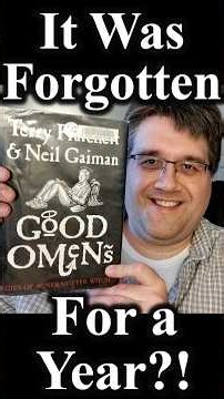 "Good Omens" Spent a Year in Pratchett's Desk?! #terrypratchett #neilgaiman