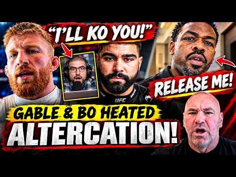 Gable Steveson HEATED ALTERCATION w/ Bo Nickal! Jon Jones CALLS OUT Dana White!
