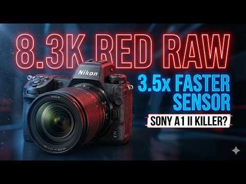 Nikon Z9 II: 8.3K RED RAW & 3.5x Faster Sensor! (Everything We Know)