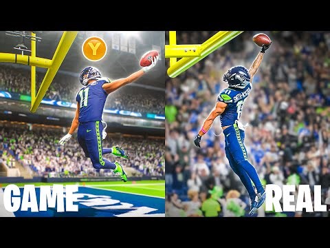 I Recreated Players First NFL Touchdowns!