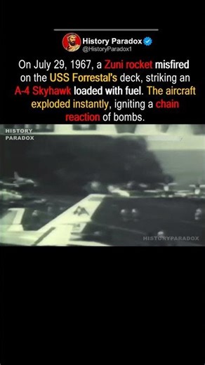 USS Forrestal: The Day John McCain Almost Died #shorts