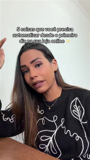 Quanto mais a sua loja cresce, menos tempo você deveria gastar fazendo tarefas que poderiam estar automatizadas. 👀 Estoque, pagamentos, frete, pedidos e recuperação de vendas não precisam depender de você o tempo inteiro. Automatize a operação e use seu tempo para o que realmente faz sua loja crescer: conteúdo, relacionamento e vendas. 🚀 Quer estruturar sua loja? Crie seu site na @Nuvemshop pelo meu link da bio. #lojaonline #lojavirtual #vendasonline