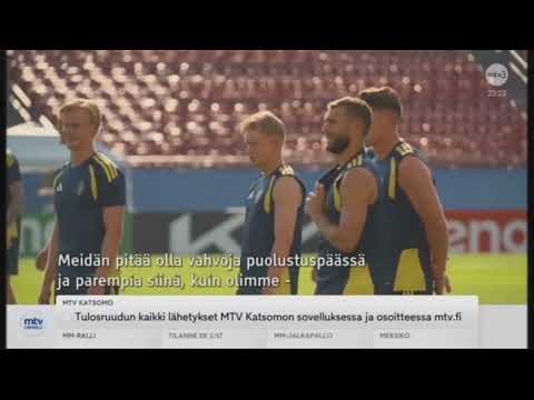 Jalkapallon MM kisat Dallas 2026 Tulosruutu 25 6 Ruotsi hamuaa jatkopaikkaa ensi yönä