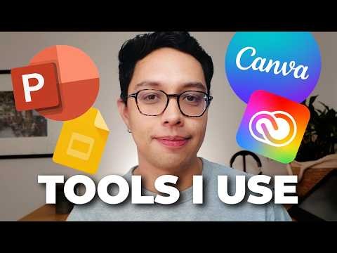 The TOOLS I use as a Presentation Designer (and HOW MUCH I pay for them...) 🤑