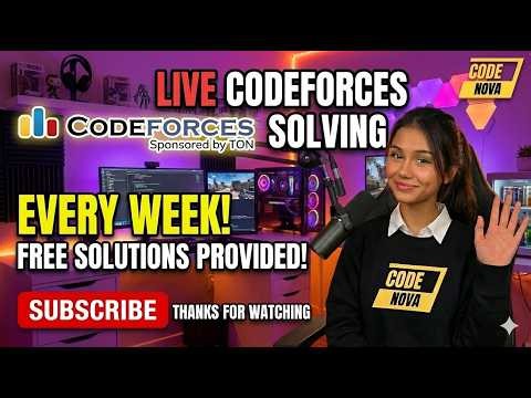 Educational Codeforces Round 188 (Rated for Div. 2) | Free Code Solutions | Live Coding | #codenova