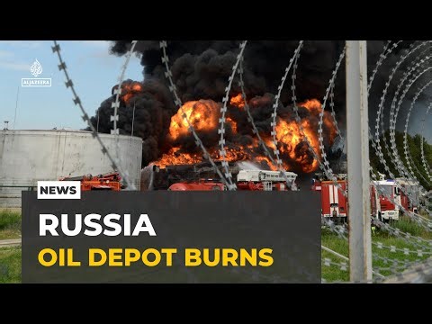 Russia port city attacked: Fire at oil facility on Black Sea impacts residents