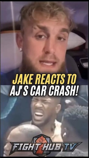 Jake Paul REACTS to AJ’s tragic car CRASH!