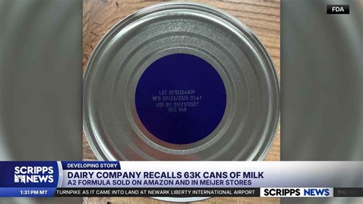 Infant formula recalled because it may contain toxin linked to foodborne illness