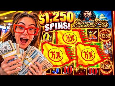 My FIRST EVER $1,250/Spin DOUBLE BONUS On $2,200,000 Phoenix Link Had Everyone SCREAMING!