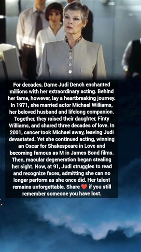 Dame Judi Dench’s Heartbreaking Life Story 💔 | True Love, Loss & Courage