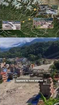 Satellite imagery shows how Nepal floods unfolded