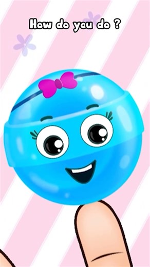 Lollipop Finger Family For Kids #nurseryrhymes #kidssong #hooplakidz #shorts