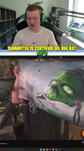 Summit1g is Oil Rig Rat 😈 #oilrats #rust #shorts