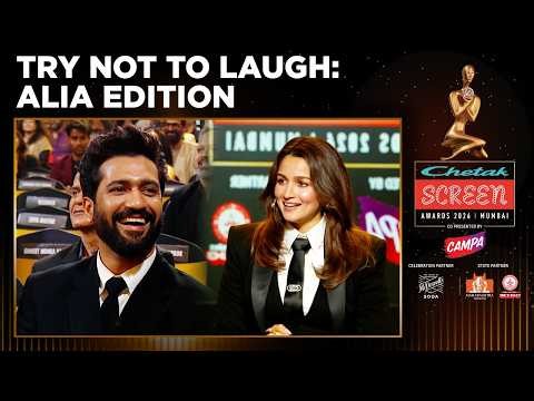 From Jokes To Reactions, Alia Bhatt’s Funniest Moments From The Night | #ChetakScreenAwards