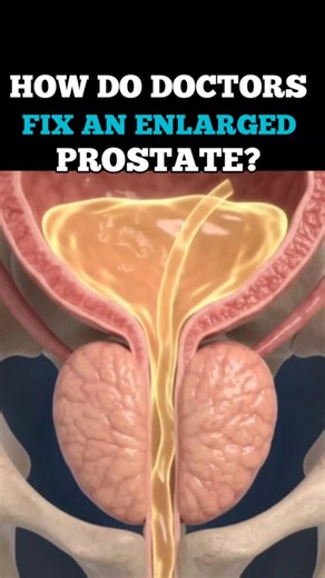 HOW DO DOCTORS FIX AN ENLARGED PROSTATE?