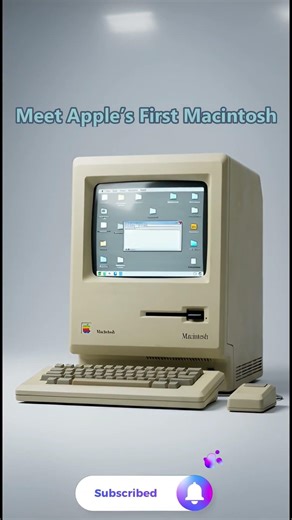 Meet Apple’s First Macintosh (1984) 🍎 | #shorts