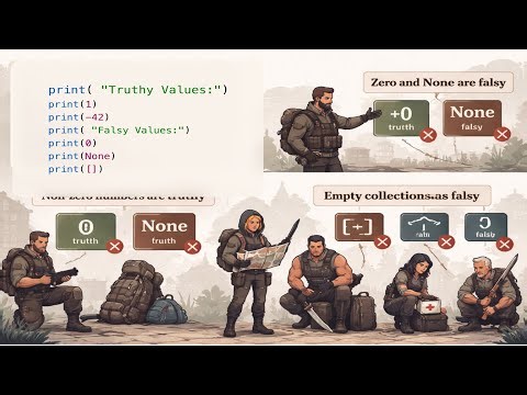 Python programming language. Booleans