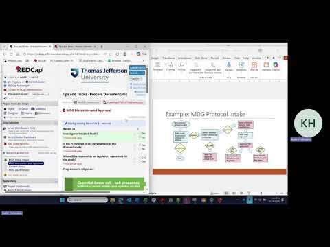 REDCap Tips and Tricks - Process Documentation Projects