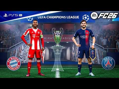 FC 26 - Bayern Munich vs. PSG - UEFA Champions League Semi Final | PS5™ Pro [4K60]