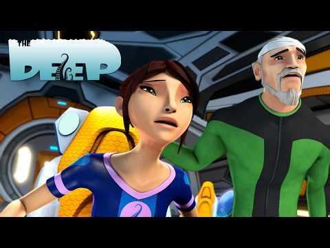 Trapped in an Underwater Cave with Wild Animals! | The Deep | Adventure for Kids