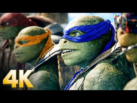 TMNT’s Wildest Action Moments | Out of the Shadows |⚡ 4K