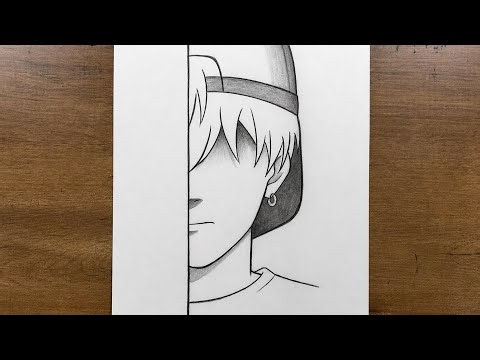 🎨 Anime Boy Drawing Tutorial | Easy Pencil Sketch for Beginners ✏️