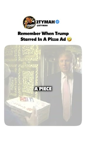 Remember When Trump Starred In A Pizza Ad