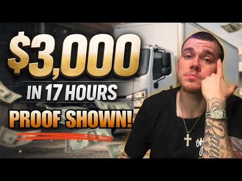 $3,000 in 17 Hours Delivering Christmas Trees (NO CDL NEEDED) 😱 | Full Breakdown