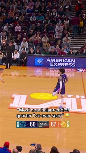 LaMelo Ball's Nonchalant Quarter End Highlights