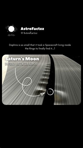 Saturn's Tiny Moon That Creates Giant Waves! 🌊