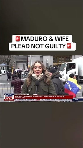 Maduro and wife plead not guilty to drug, gun charges