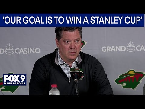 Minnesota Wild GM Bill Guerin: 'Our goal is to win a Stanley Cup'