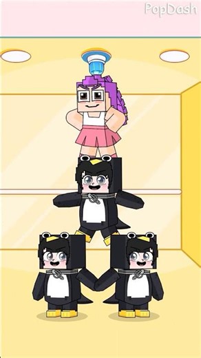 Prototype Kicked Lily Out of the Elevator... Instant Karma Hit Hard!? #minecraft #shorts