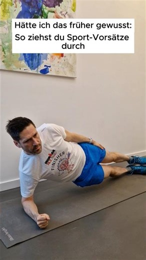 So ziehst Du Sport-Vorsätze durch #shorts