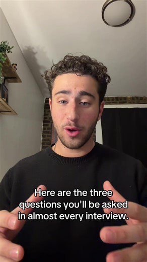 3 interview questions you will be asked every time. From internships to entry-level jobs. If you can answer these well, you’re ahead of most candidates.