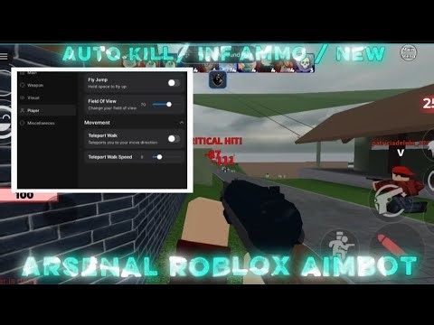 Roblox Arsenal [OP] Script Keyless Working on (IOs and Android)🌀