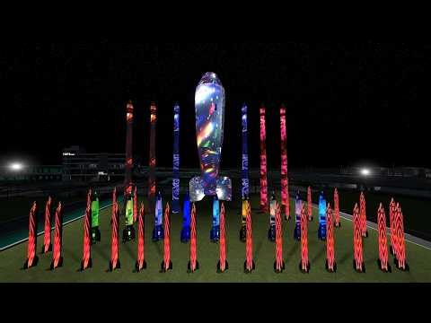 Testing Colorful Nuclear Rocket Glow at Night | Garry's Mod