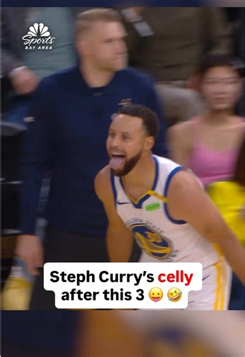 New Steph emote just dropped 😅 #warriors #stephcurry #nbahighlights #dubnation #fyp