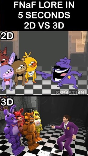 FNaF Lore Explained In 5 Seconds | FNaF 2 Movie MEME