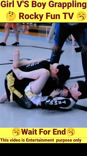 Strong girl vs boy street wrestling🥱#shorts #grappling #jiujitsu #wwe