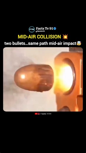 What Happens When Two Bullets Collide Mid-Air? 😳